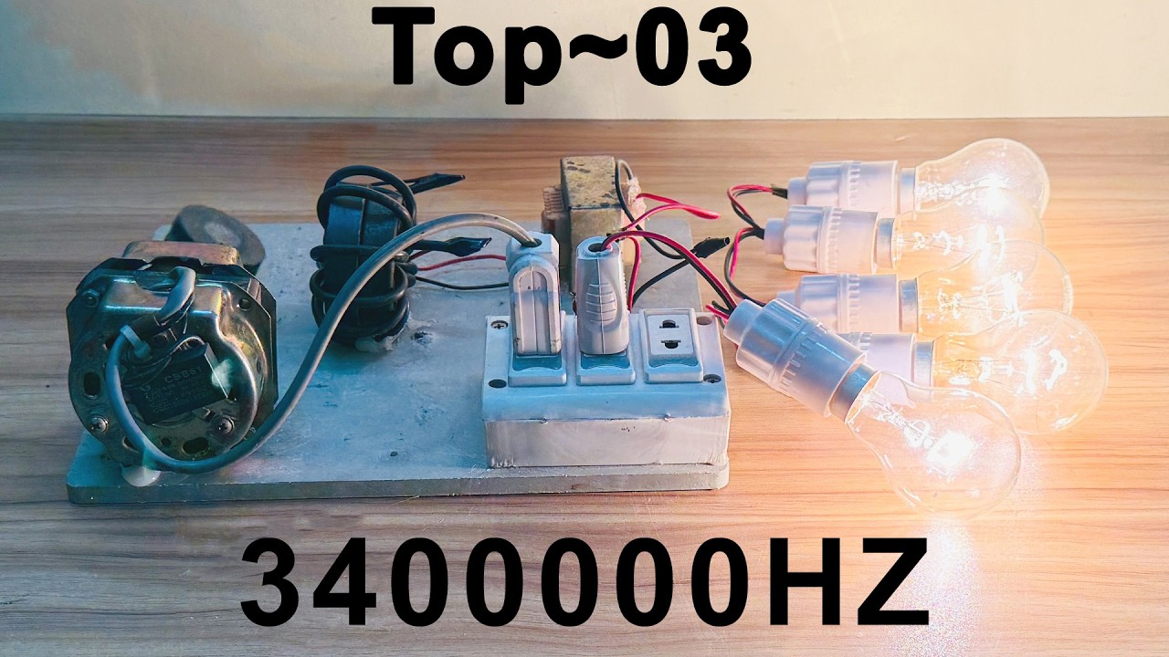 New Free electricity 240v AC 3400000Hz energy generator top 3 magnetic copper wire at home 2026