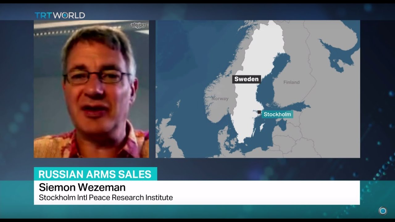 Russian Arms Sales: Interview with Siemon Wezeman from Stockholm Intl Peace Research Institute