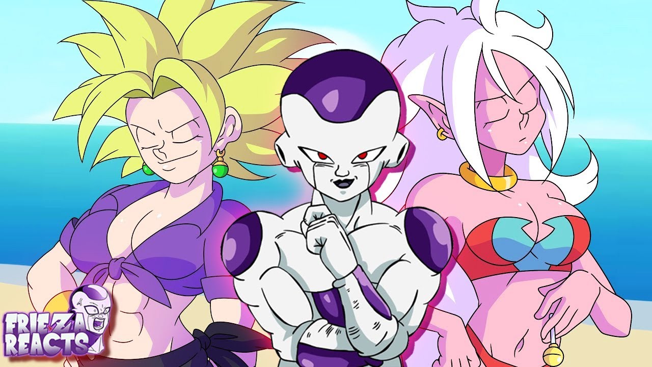 Реакция Фризы на эпизод «Пляж» сериала «Dragon Ball»!