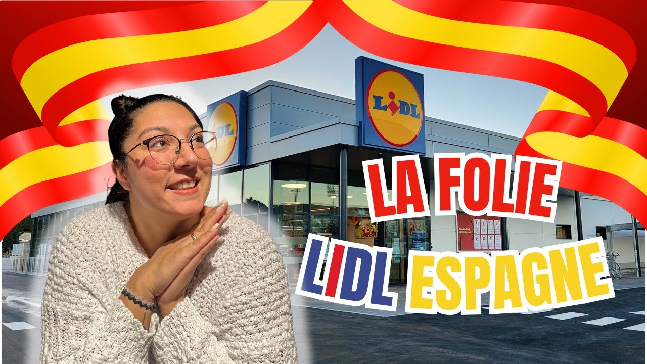 LIDL EN ESPAGNE 🇪🇸 : PRIX CHOC, Rien à voir avec la FRANCE ! 😱