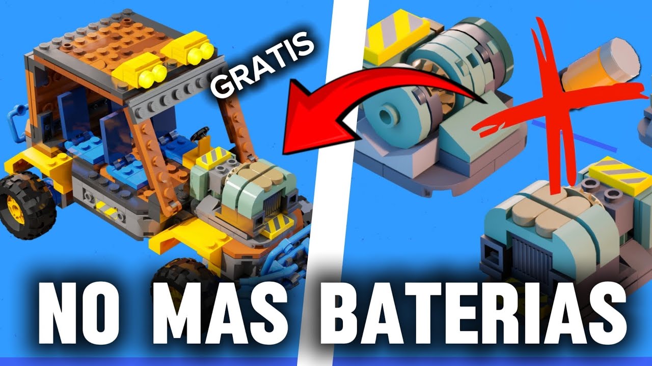 Funcionan los Carros Sin Baterias? | Lego Fortnite Odyssey