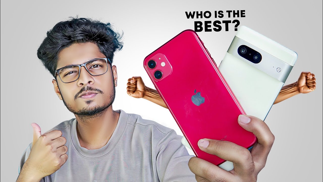 Pixel 7 VS iPhone 11 Comparison🔥Best Used Phone Under 30K🤑
