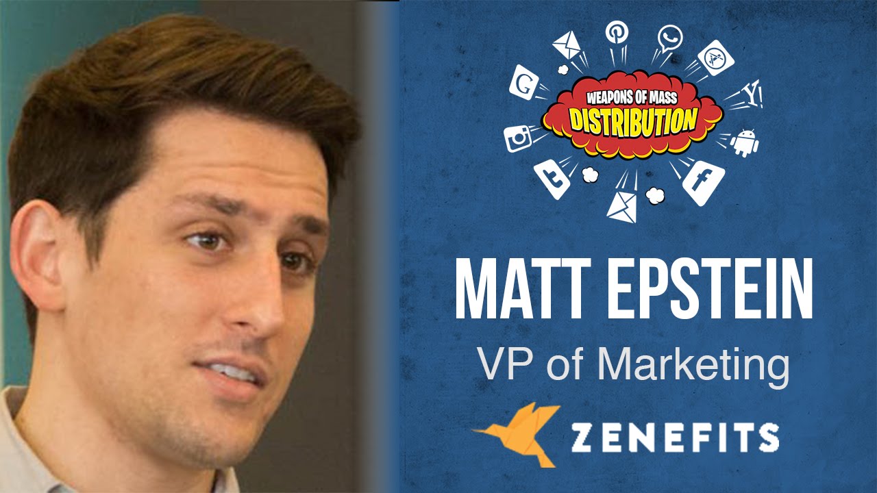 [WMD 2015] Zenefits, Matt Epstein 