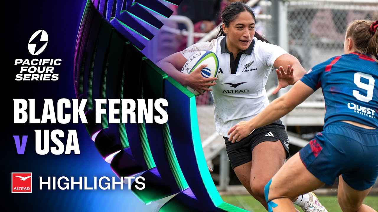 HIGHLIGHTS | Black Ferns v USA | 2026, Pacific Four