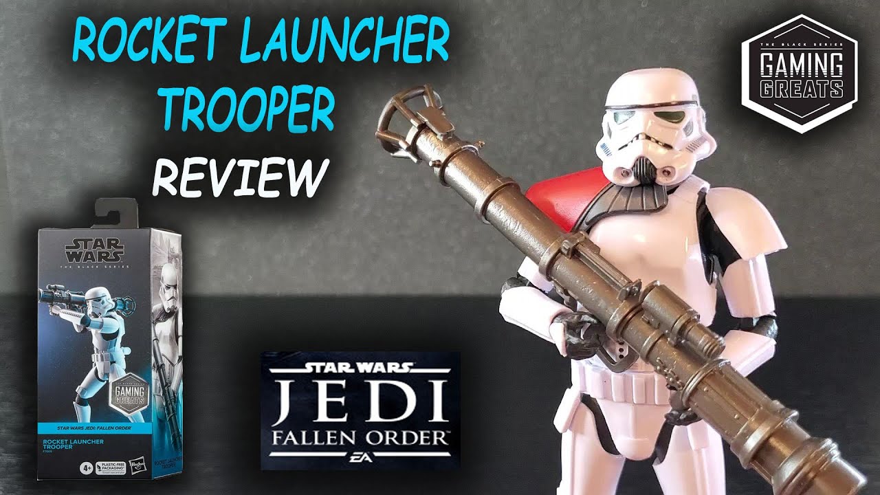 Rocket Launcher Trooper (Star Wars Black Series) - REVIEW