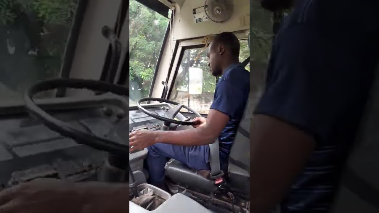 how  to drive  a Tata  bus 1318 by musulubi  family