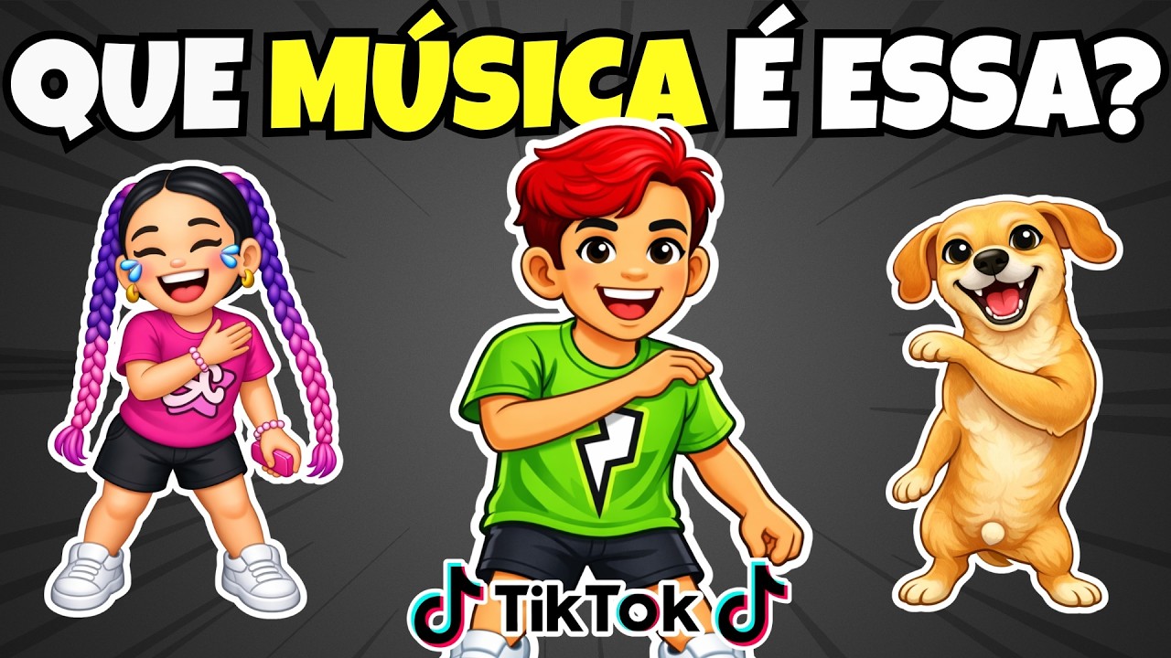 🎤🎵 ADIVINHE A MÚSICA DO TIKTOK COM EMOJIS 😁🎯 MENOS DE 1% ACERTAM TODAS!   Desafios Musicais 🔥