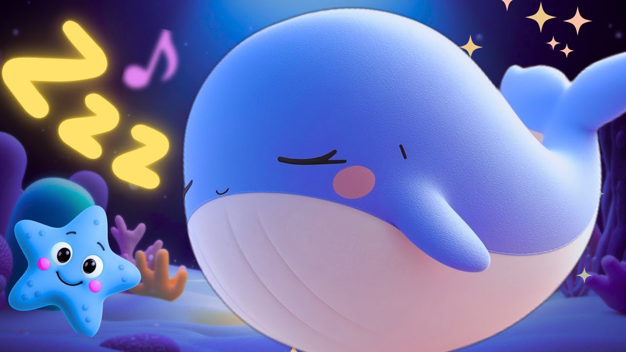 Baby Sleep Instantly in 3 Minutes 💤 Baby Lullaby | Calming Undersea Aquarium with Mozart & Brahms 🌊