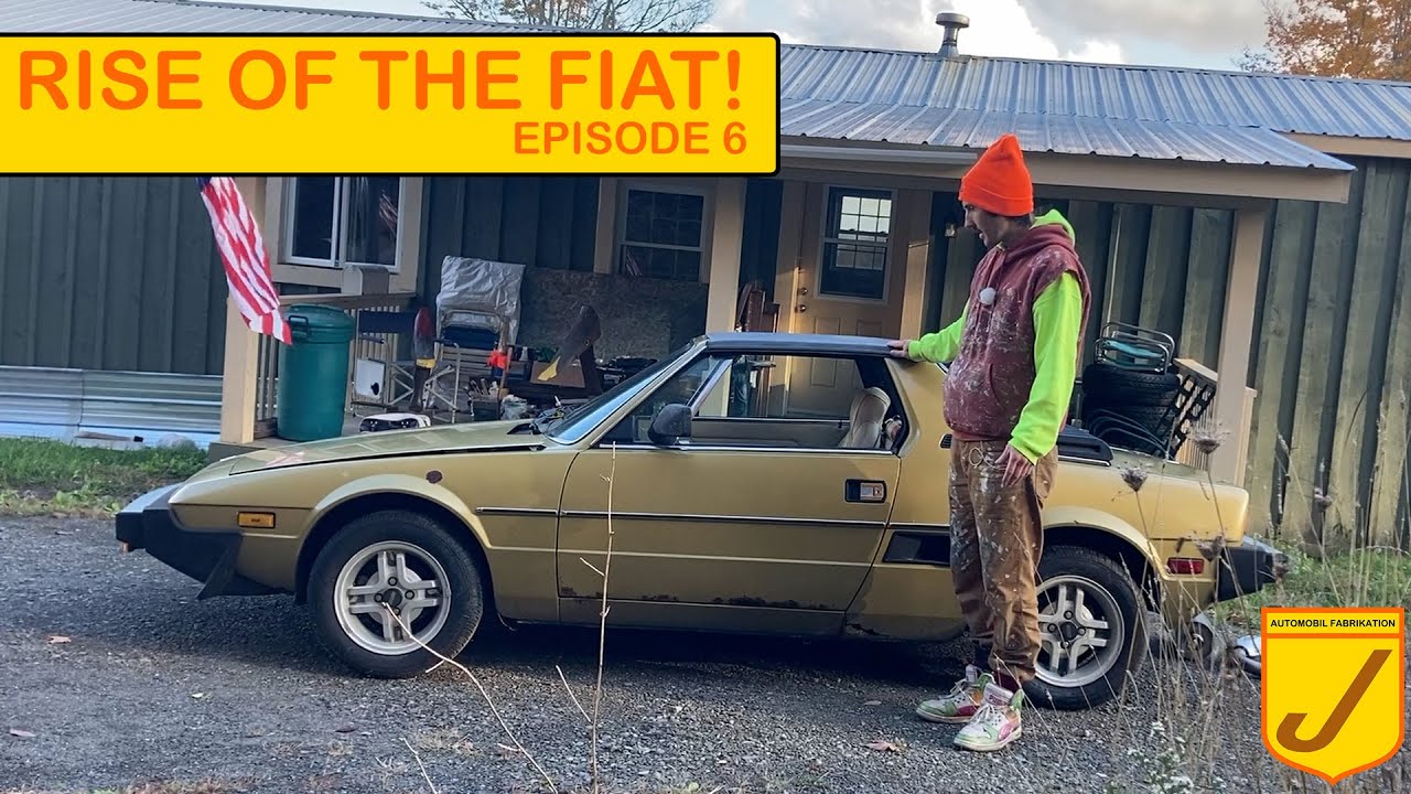 Расцвет Fiat! (часть 6) Реставрация Fiat X1/9 1982 года