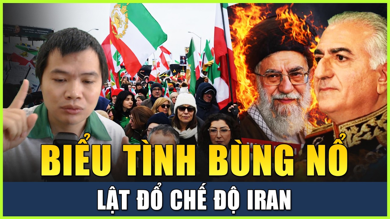 Làn Sóng Biểu Tình Cực Lớn, Cả Dân Iran Và Cộng Đồng Thế Giới Muốn Lật Đổ Cộng Hòa Hồi Giáo Iran