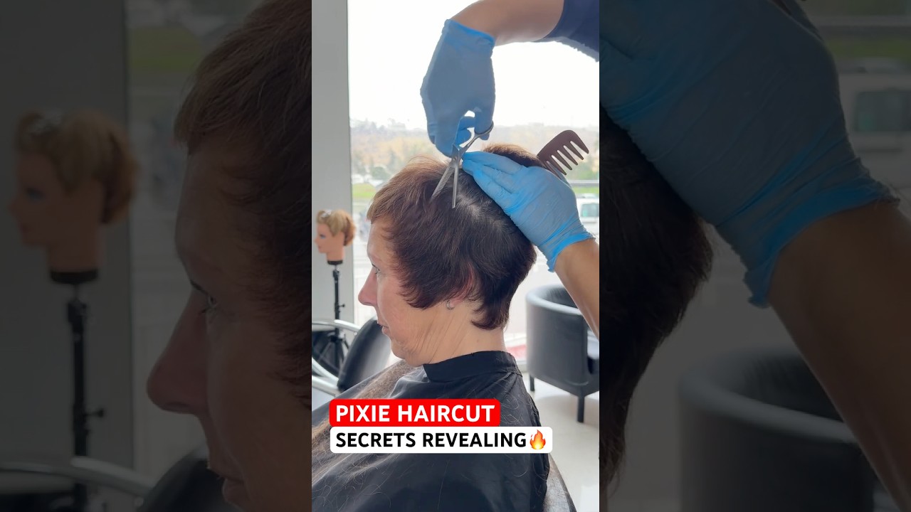 PIXIE HAIRCUT SECRETS REVEALING BY VIVYAN HERMUZ! 🤩✂️🏆✨ 