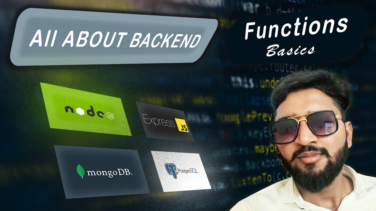 JavaScript Functions Basics | All About Backend | #aab #js