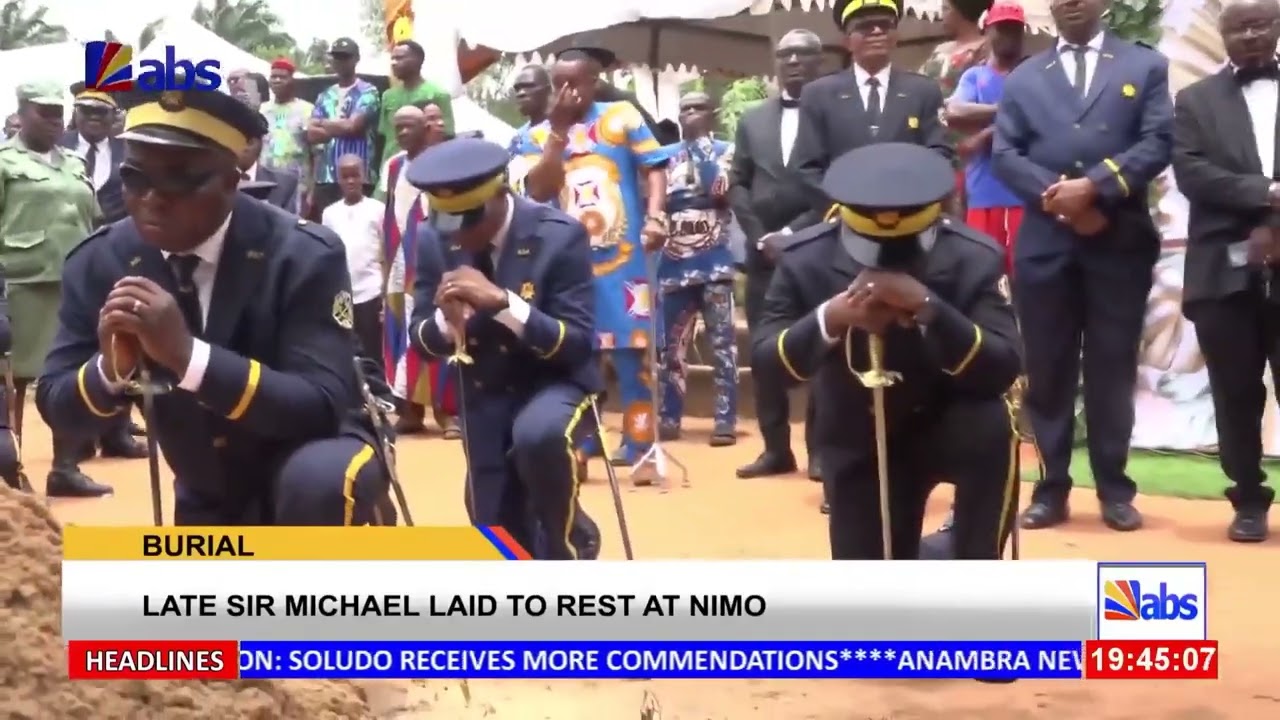Late Sir Michael Laid To Rest At Nico
