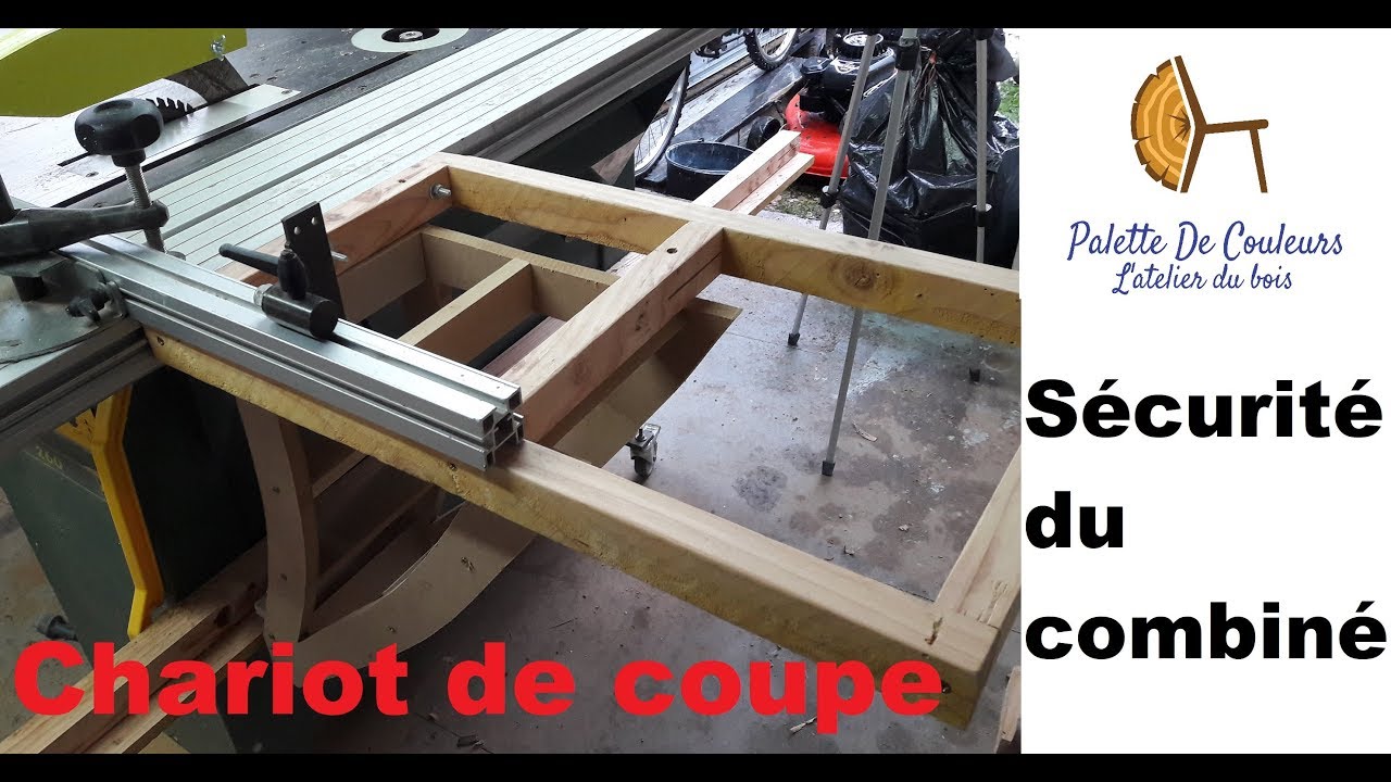 Un chariot de coupe pour combiné