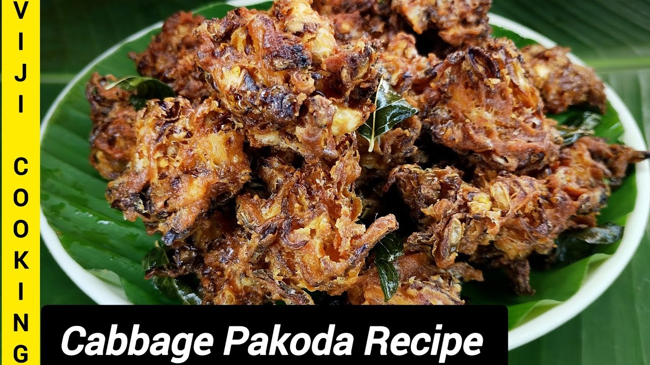 Crispy Cabbage Pakoda Recipe | Muttaikose Pakoda | Evening Snacks Recipe | Easy and Tasty 