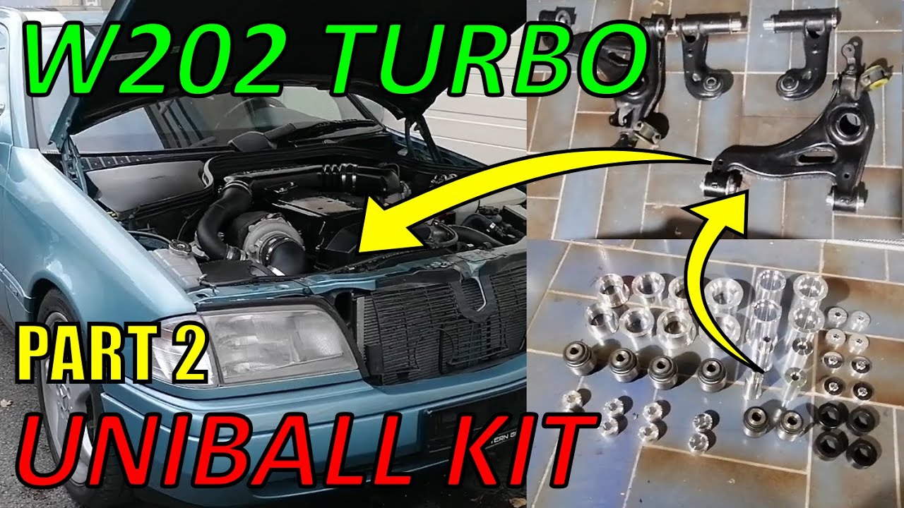 Mercedes W202 M104 Turbo Uniball Bearing Kit for the Axles Part 2/2