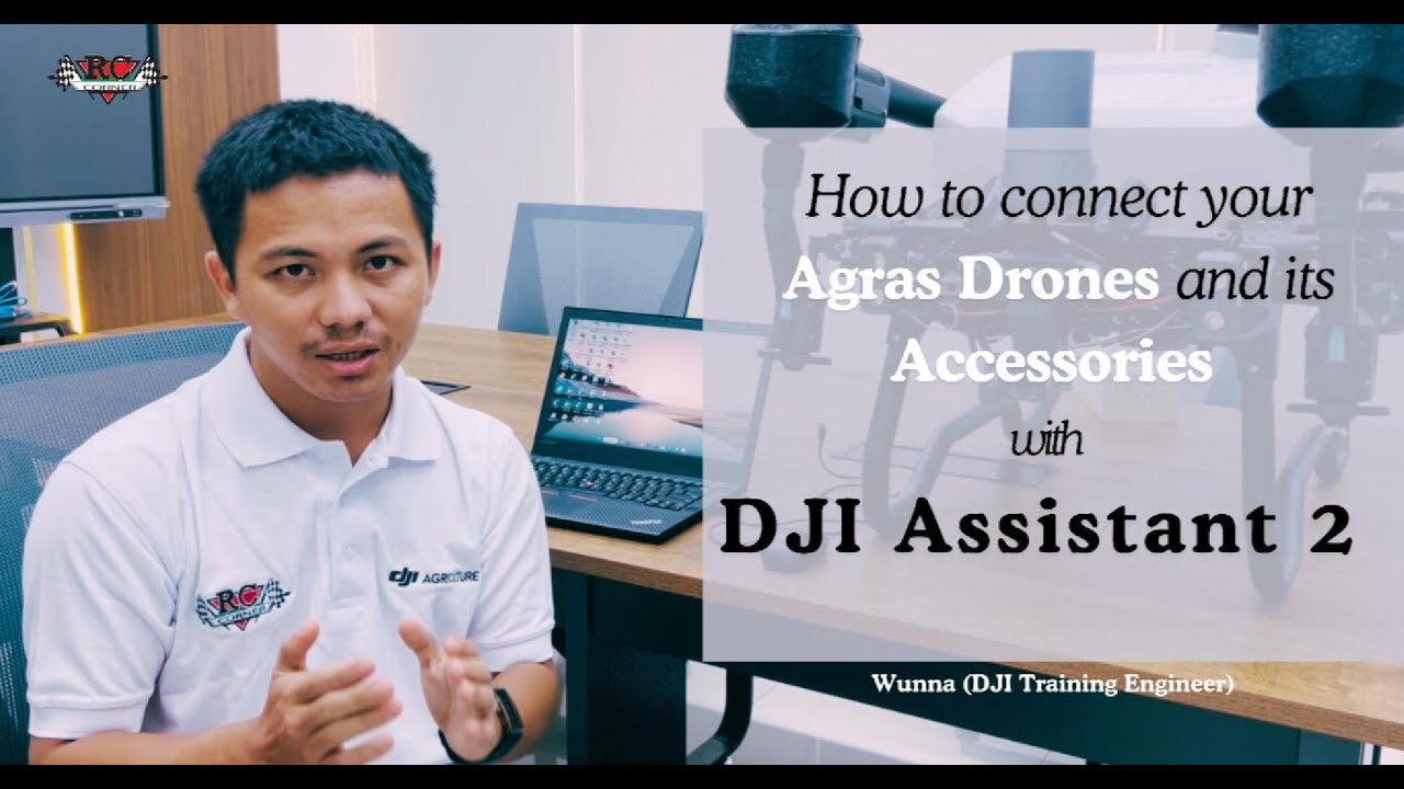 Learn How to Connect your Agriculture Drones with DJI Assistant 2. #assistant2 #dji_support