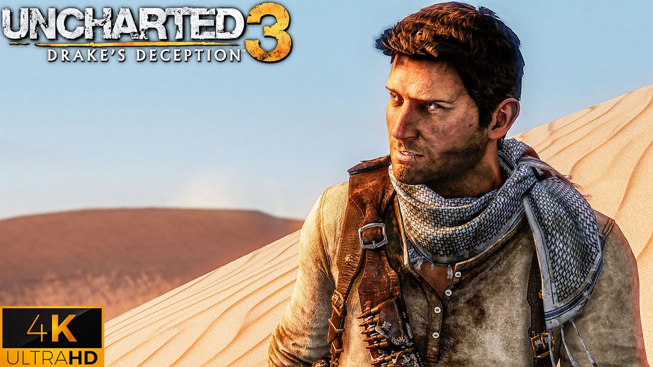 The Rub' al Khali Desert - Uncharted 3 - Part 9 - 4K
