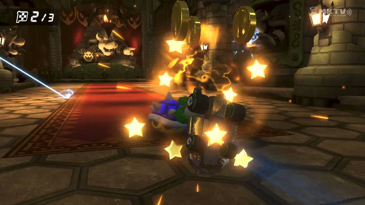 Wii U - Mario Kart 8 - Château de Bowser