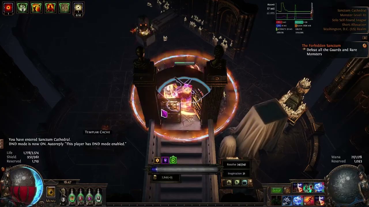 Storm Brand of Indecision Sanctum