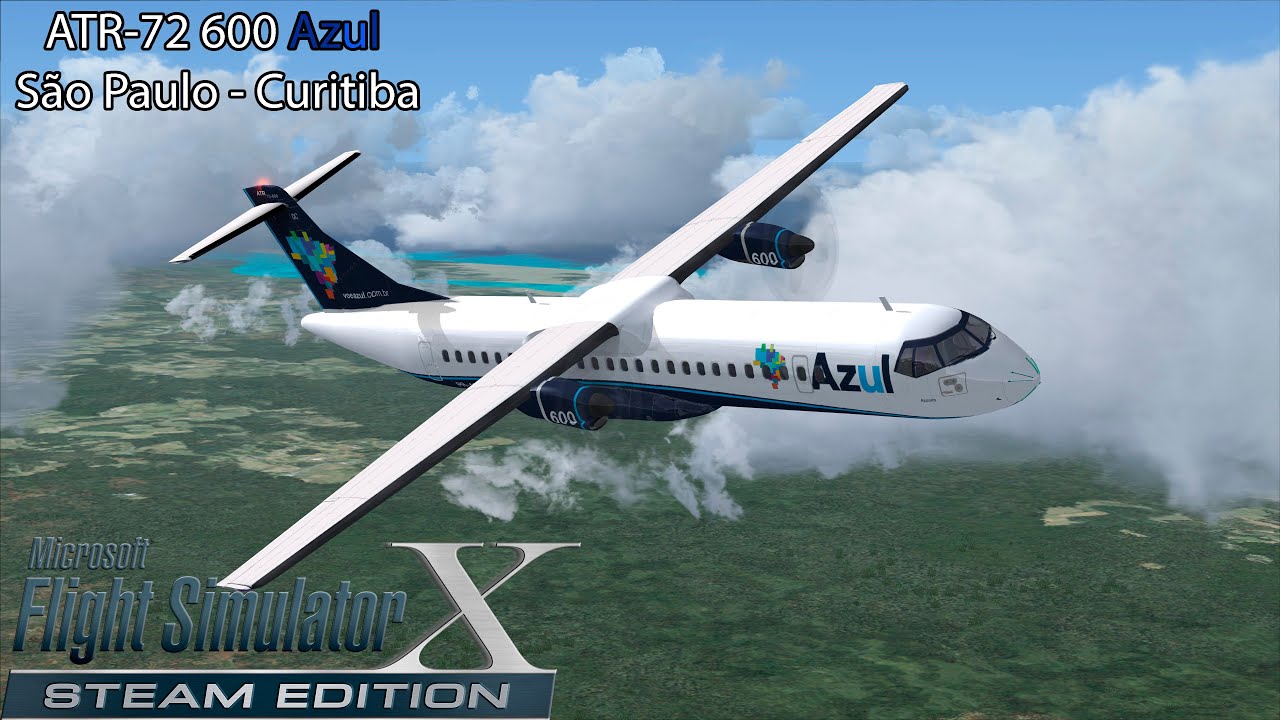 ATR-72 600 Azul São Paulo → Curitiba | FSX