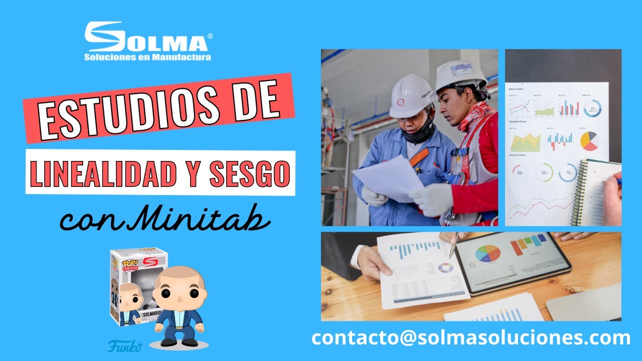 Analisis de Sistema de Medicion Estudios de Linealidad y Sesgo con Minitab