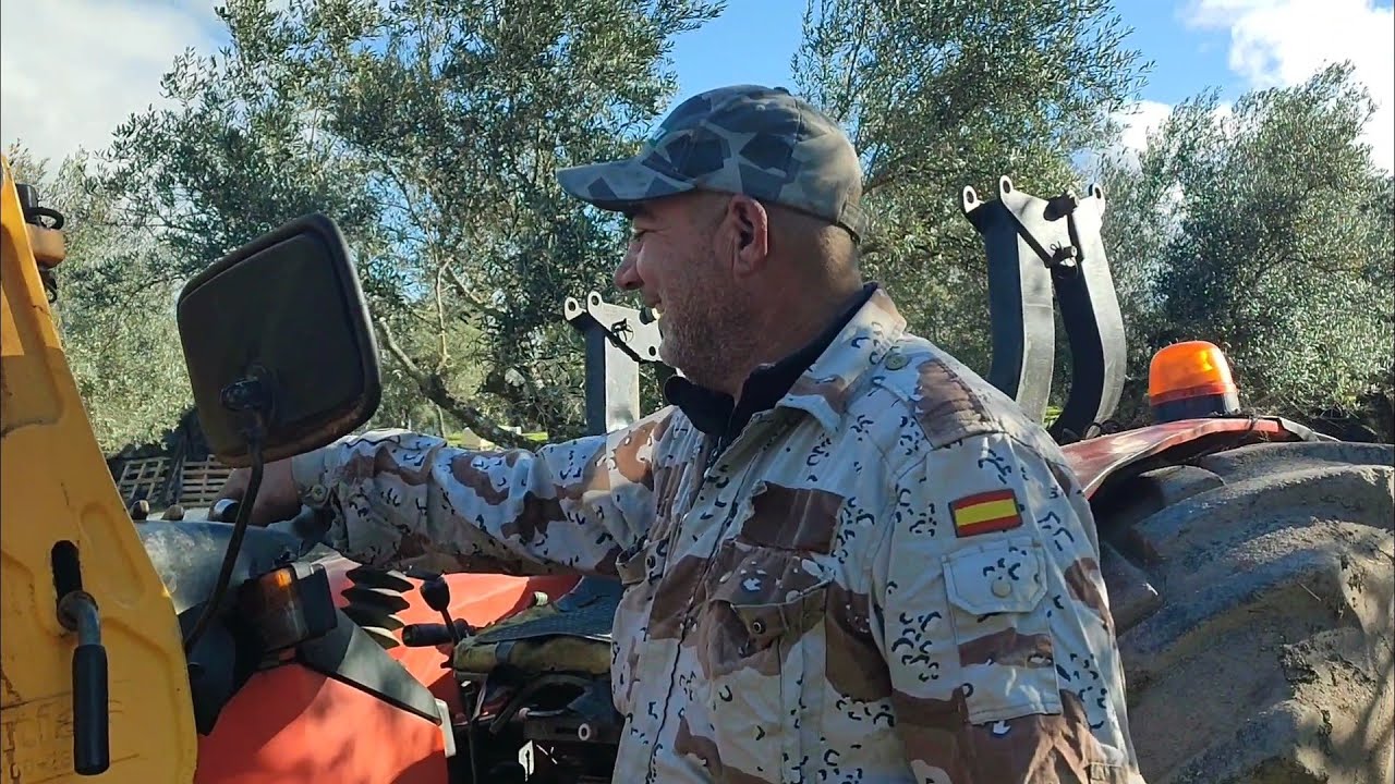 Le voy a cambiar el sillón al tractor