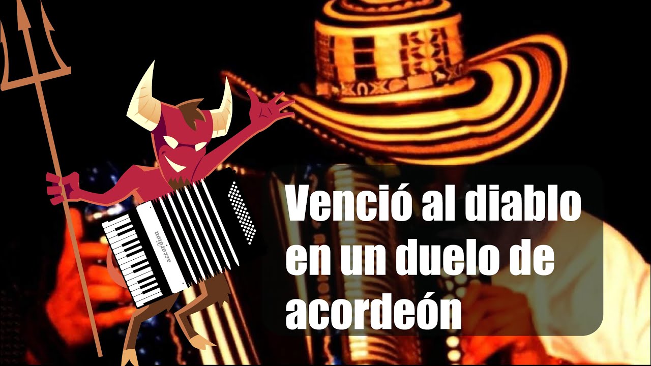 Leyenda de francisco el hombre El Acordeonero que venció al diablo