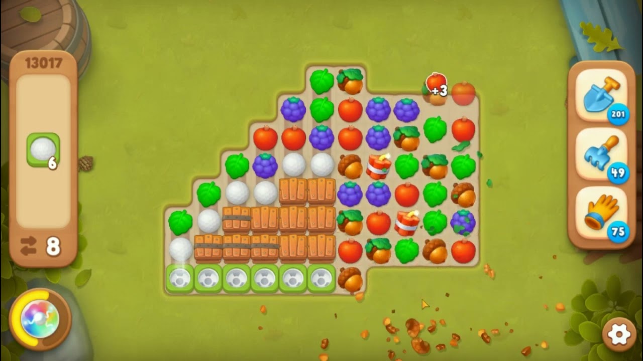 Gardenscapes Level 13017 No Boosters HD
