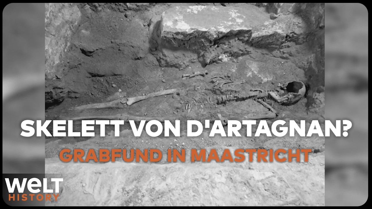 Skelett unter Altar: Grab des legend&auml;ren Musketiers? Arch&auml;ologen vermuten d'Artagnan in Maastricht