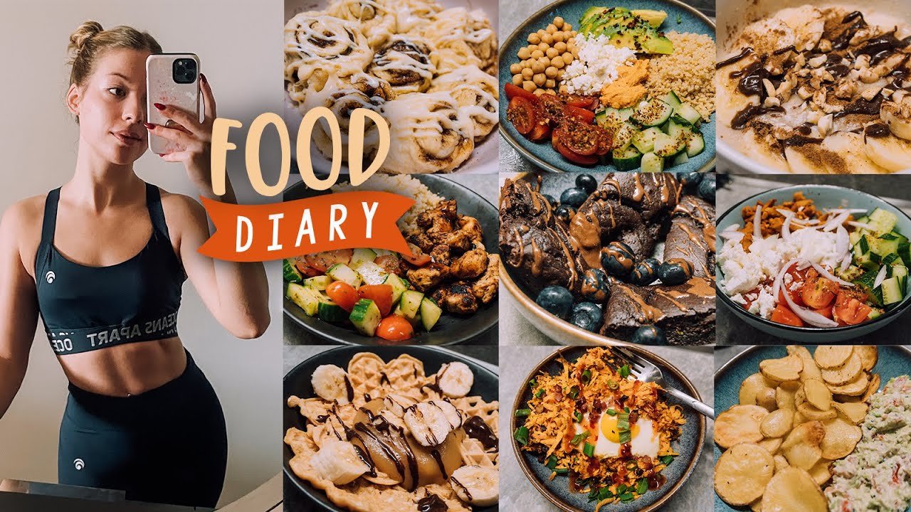 FOOD DIARY - gesunde, schnelle & einfache REZEPTE - 6 Tage meine Ernährung +Snacks //JustSayEleanor