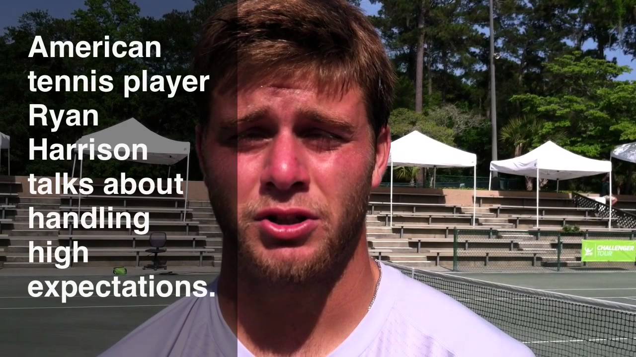 American tennis player Ryan Harrison talks about handling high future expectations