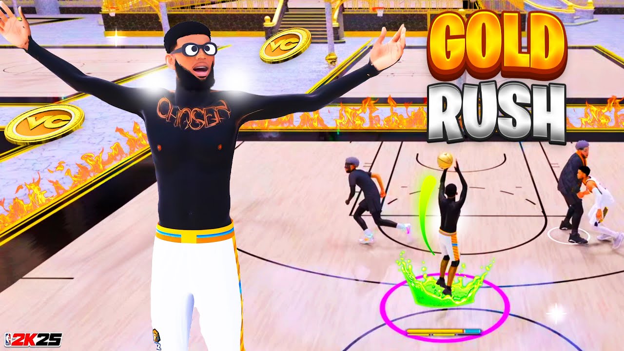 ЛУЧШИЙ СТРАЖ РОСТОМ 5'11 ПОБЕДИЛ В СОБЫТИИ «ЗОЛОТАЯ ЛИХОРАДКА» В NBA 2K25! ЛУЧШИЙ КОМПЛЕКТ СТРАЖА...