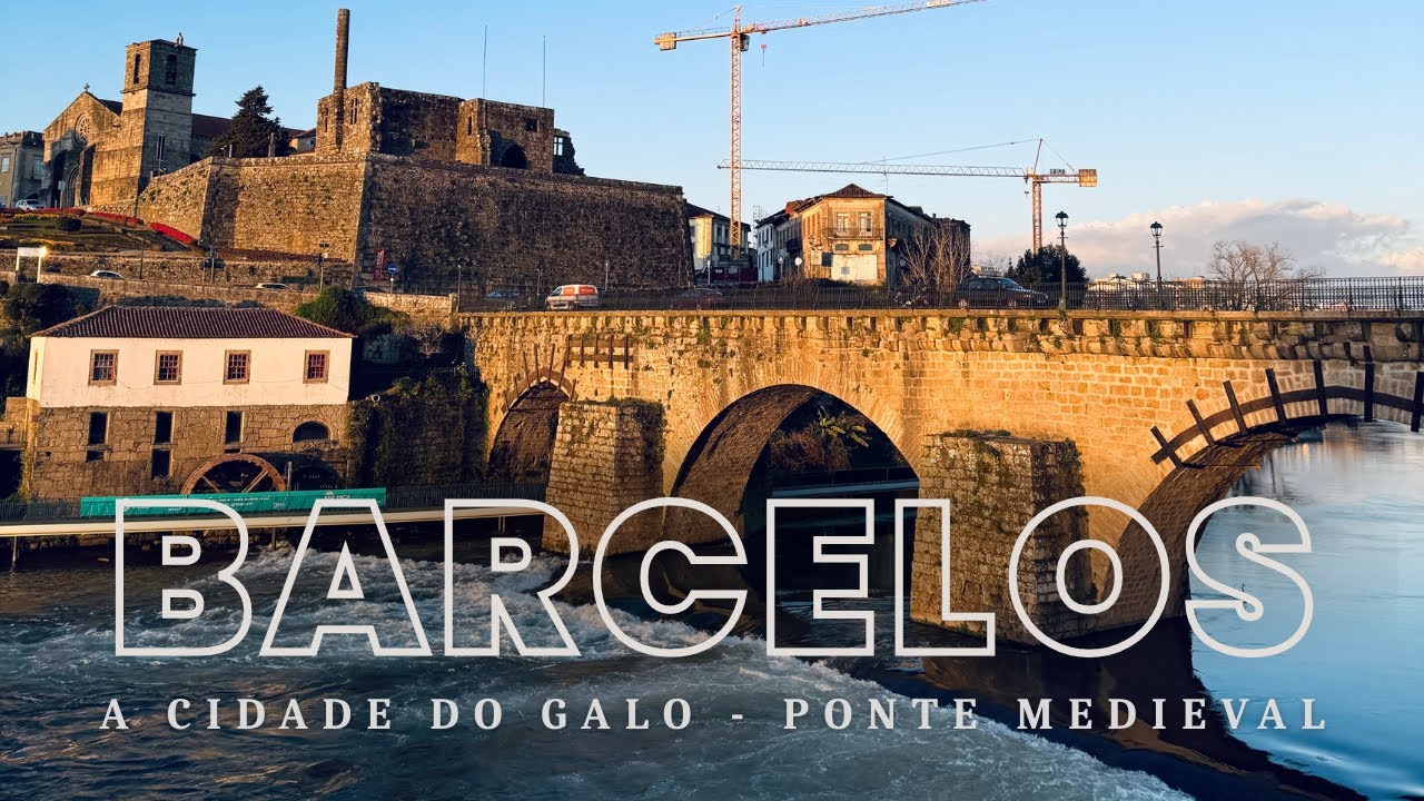 Conhecemos a cidade do galo | Barcelos, Portugal 🇵🇹