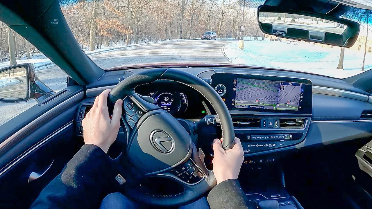 2022 Lexus ES300h F-Sport - POV Test Drive (Binaural Audio)