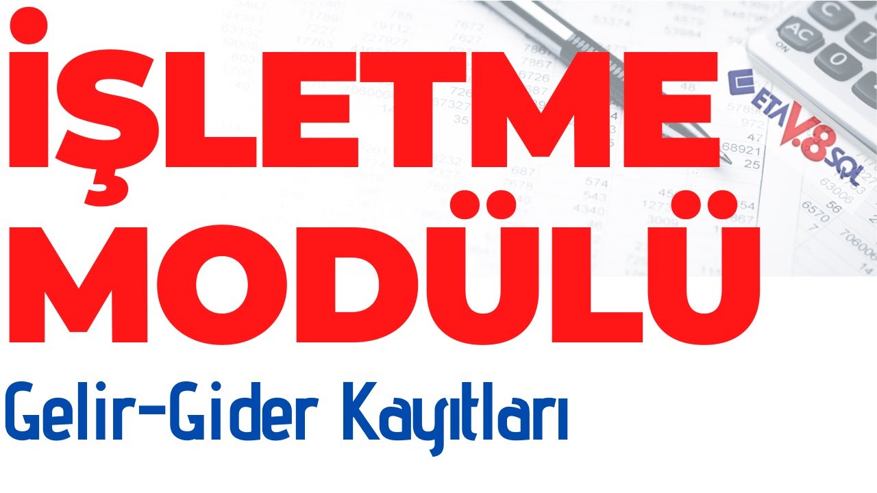 ETASQL-V8-İŞLETME DEFTERİ  (2020) EĞİTİM SETİ #1