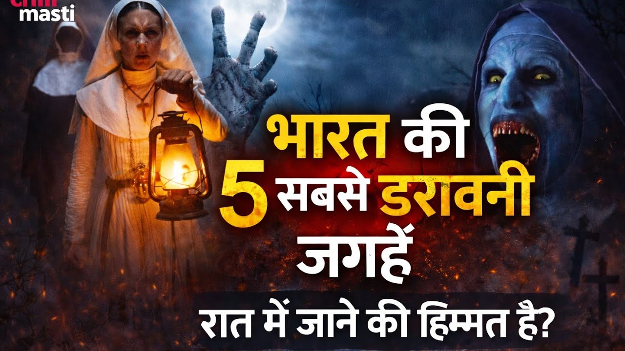 भारत की सबसे खतरनाक भूतिया जगहें | True Horror Story @chillmasti90 #trending  #horror #huntedplace