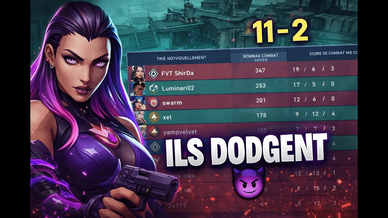 Ils DODGE après mon MVP Reyna 😈 19/6/3 sur Corrode (11–2)