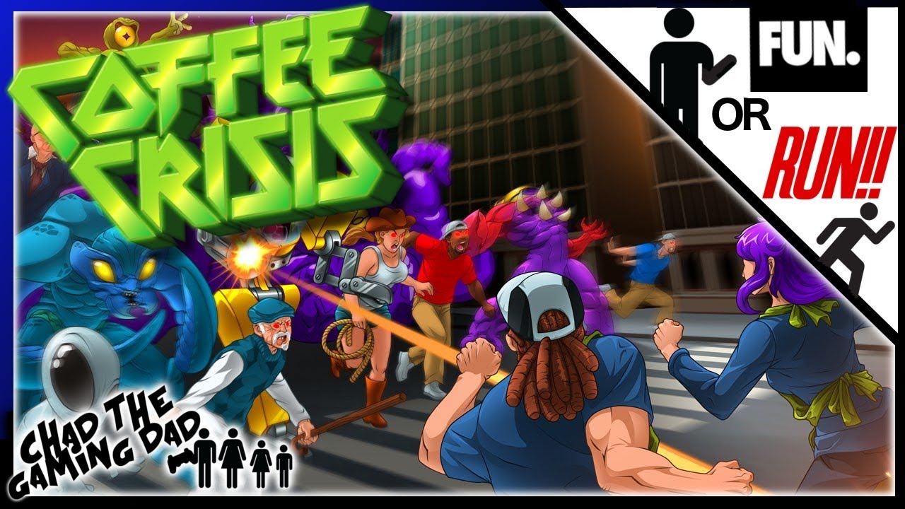 Coffee Crisis | REVIEW | Fun Or Run! | Chad The Gaming Dad
