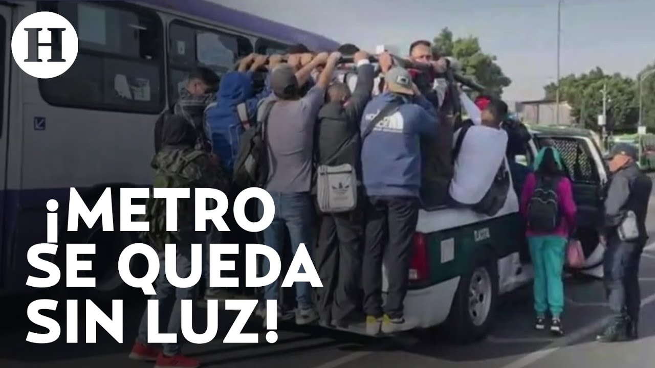 ¡Línea 9 del metro sin servicio! Suspenden operación tras caída de suministro eléctrico