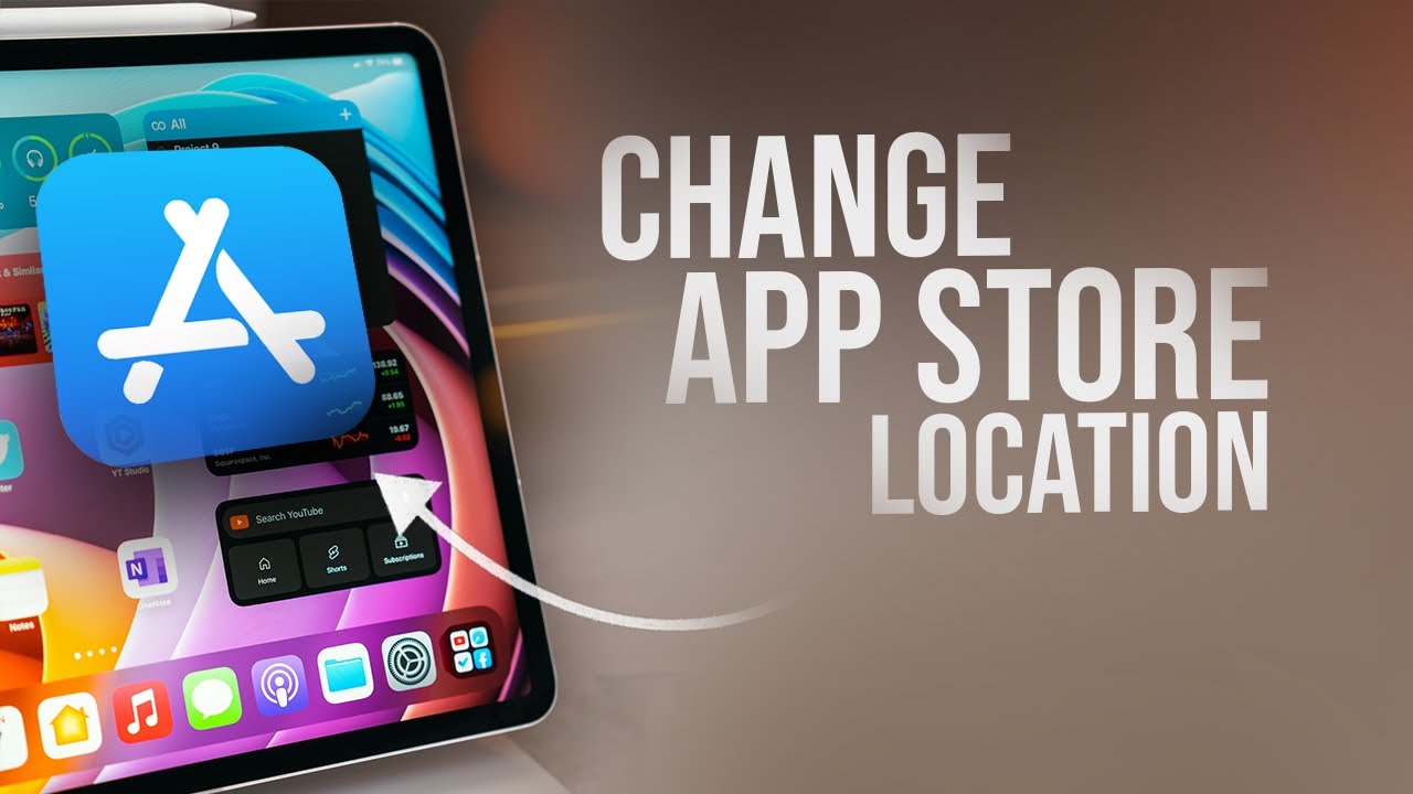 How to Change Location in iPad App Store (tutorial)