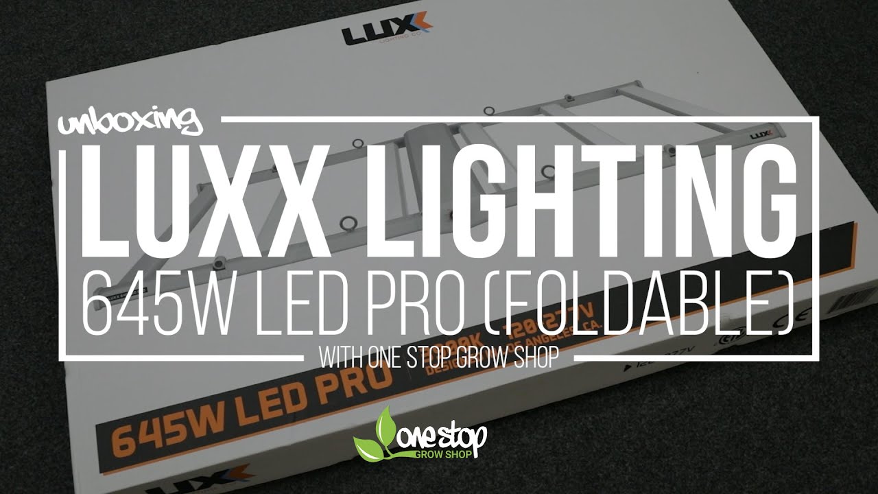 Luxx 645w V3 Foldable LED - Unboxing