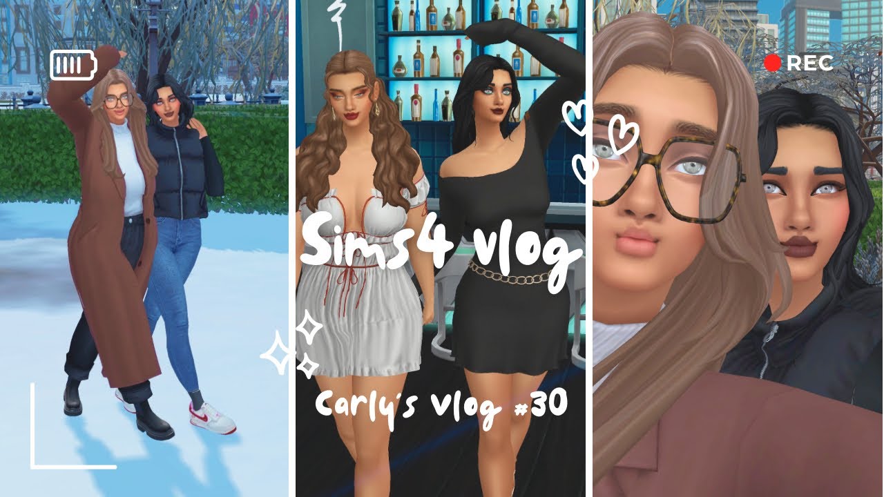 Sims 4 Vlog || I spend time with my sister❤️🥰