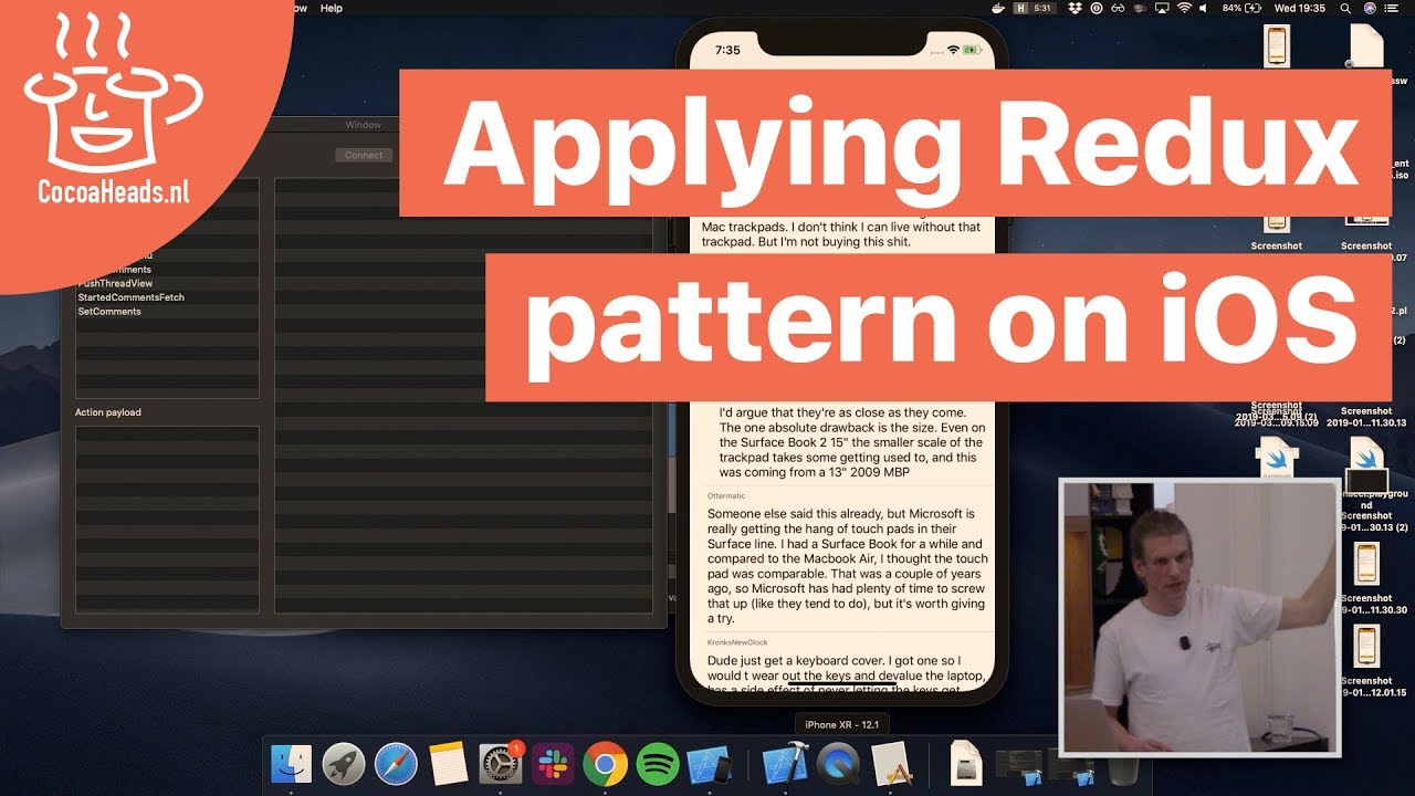 Applying Redux patterns on iOS, Jaap Mengers (English)