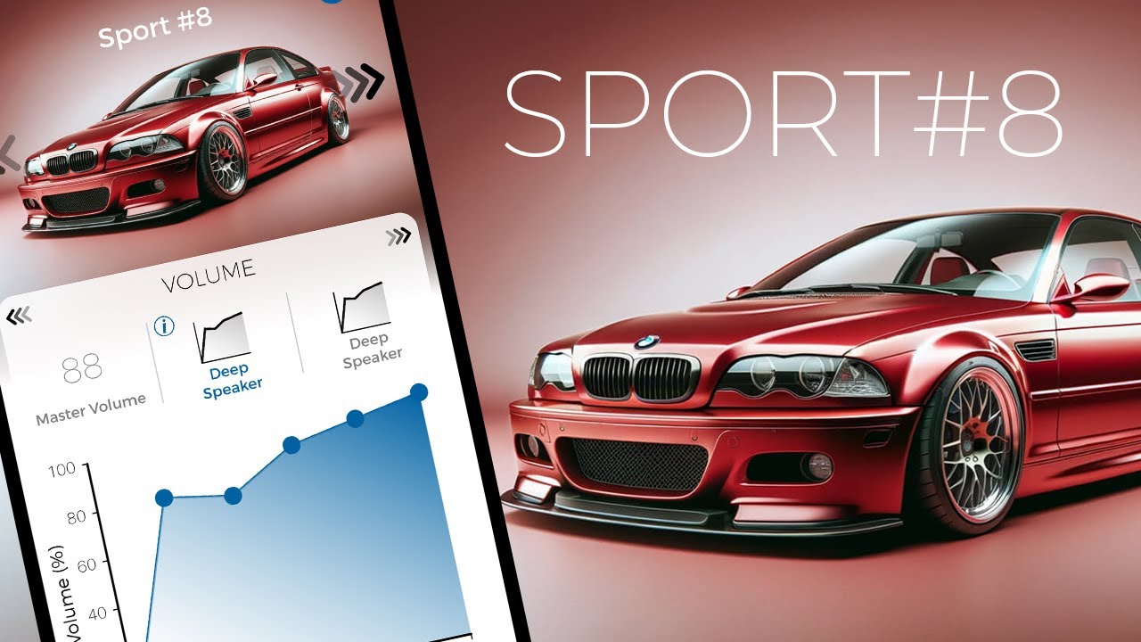 SPORT#8 - NEW SOUND - inspired by BMW M3 - With our new feature Downshift Backfire