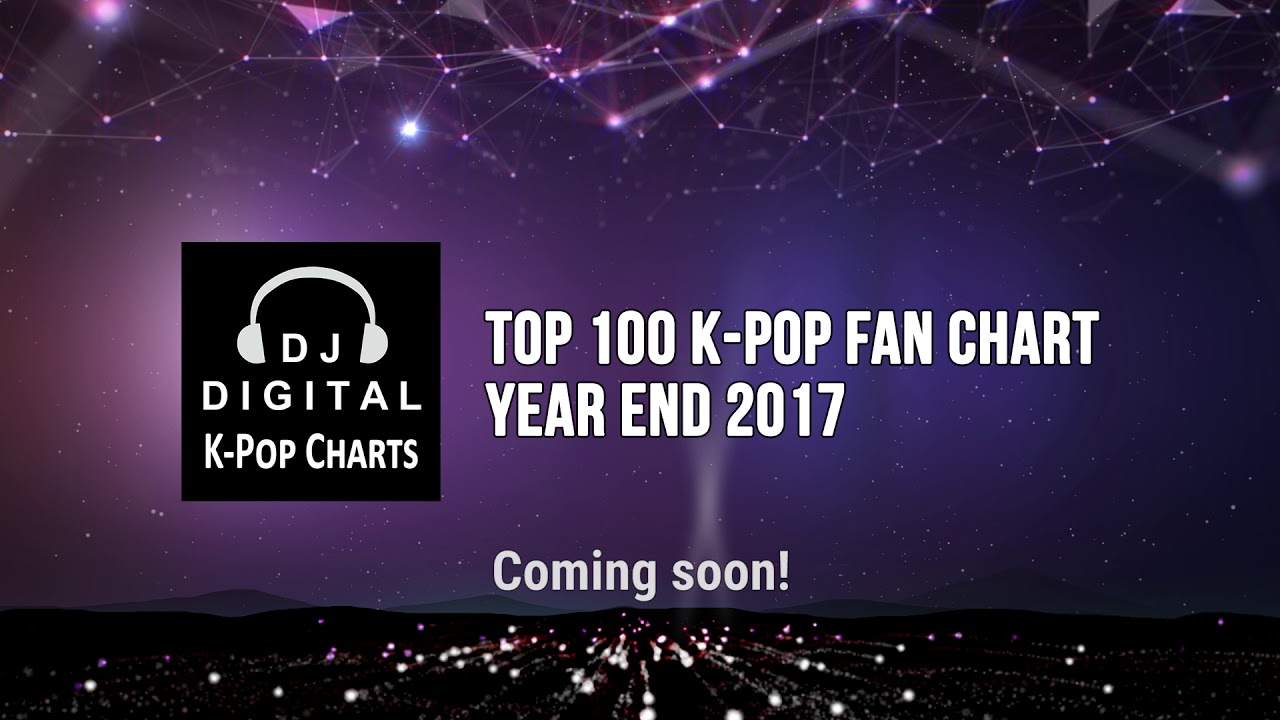 Top 100 K-Pop Fan Chart - Year End 2017 Chart - Coming Soon!