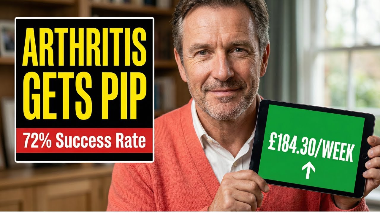 PIP for Arthritis Has 72% Success Rate: How to Win &pound;184 Weekly (UK Higher Rate)