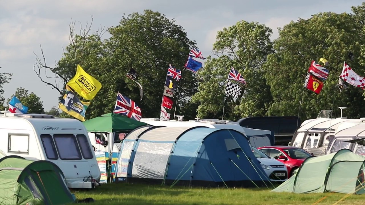 Silverstone Camping at Litchlake Farm 2017