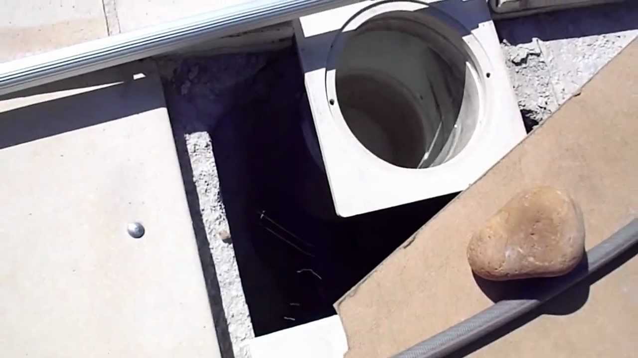 niveau de la piscine qui baisse