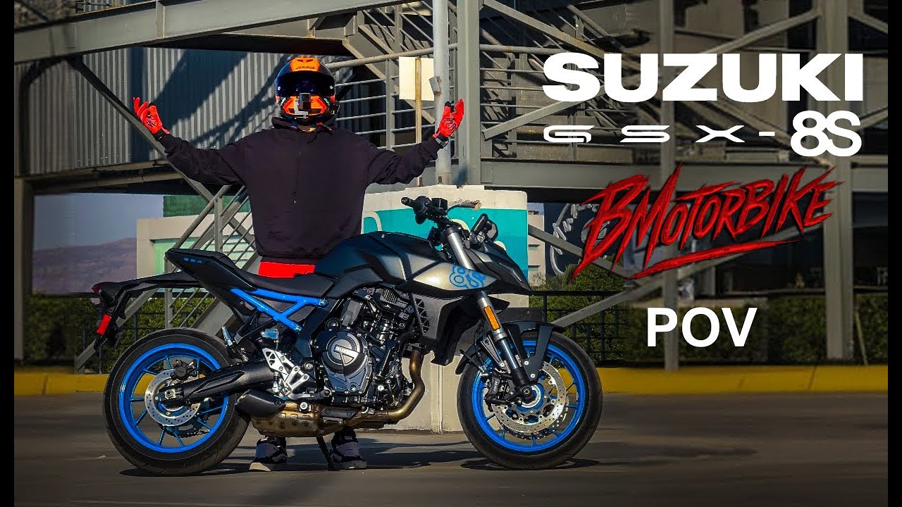 POV 🔥 SUZUKI GSX-8S 🔥 TRAFICO - 4K RAW SOUND